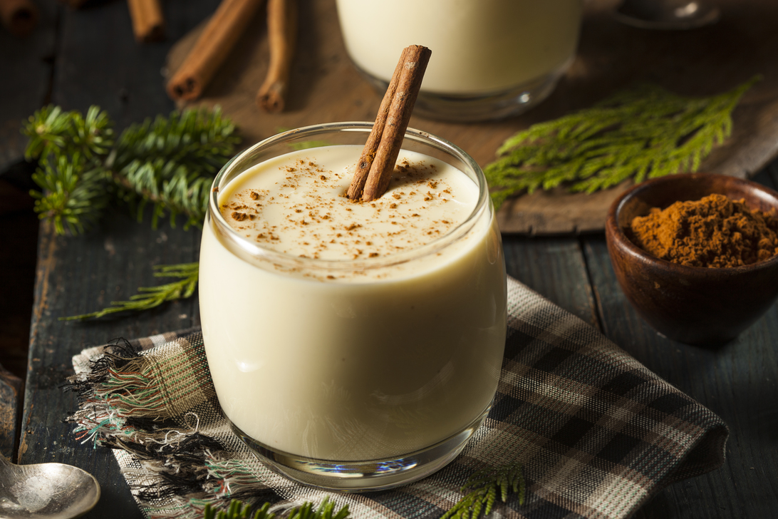 Christmas Marijuana Edibles - Christmas drink egg nog