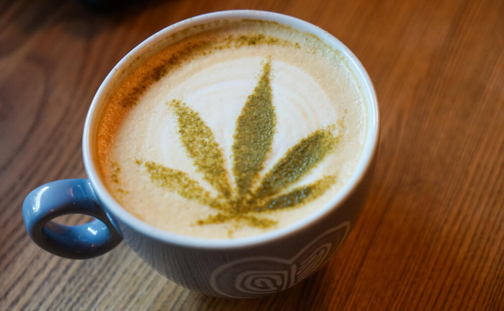 Cannabis coffee.