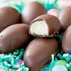 cream filled cannabis easter eggs